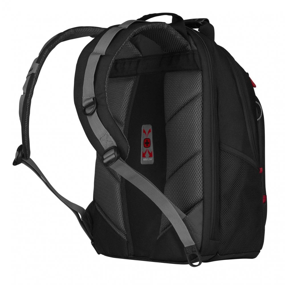 Swiss Army Gear Wenger Black Legacy Laptop buying Backpack Checkpoint Friendly NEW