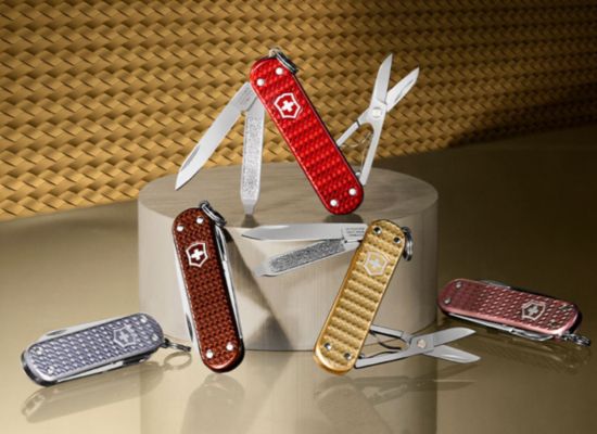 Victorinox launches Classic Precious Alox with new woven pattern 